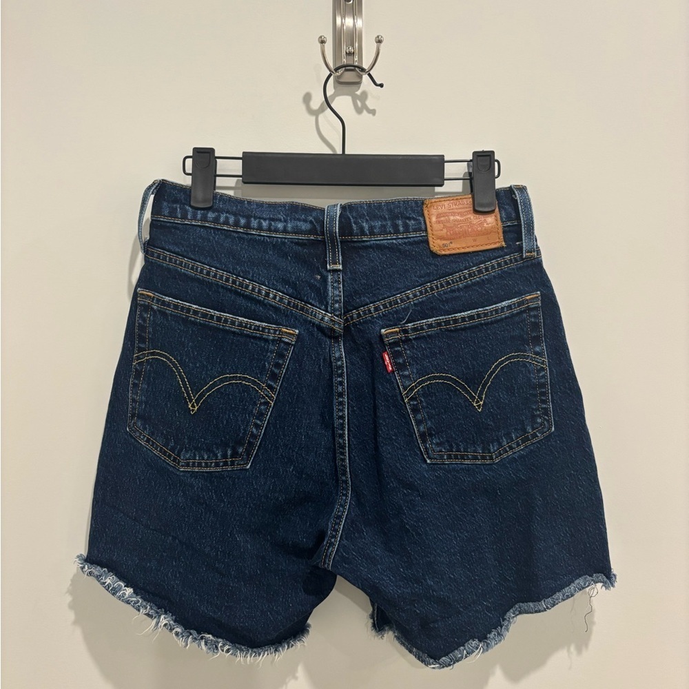 Levi's Women's 501 dark Wash Jean Shorts